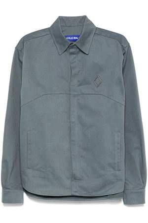 Slate grey cotton blend Stratum overshirt A COLD WALL | ACWMSH146AGRY